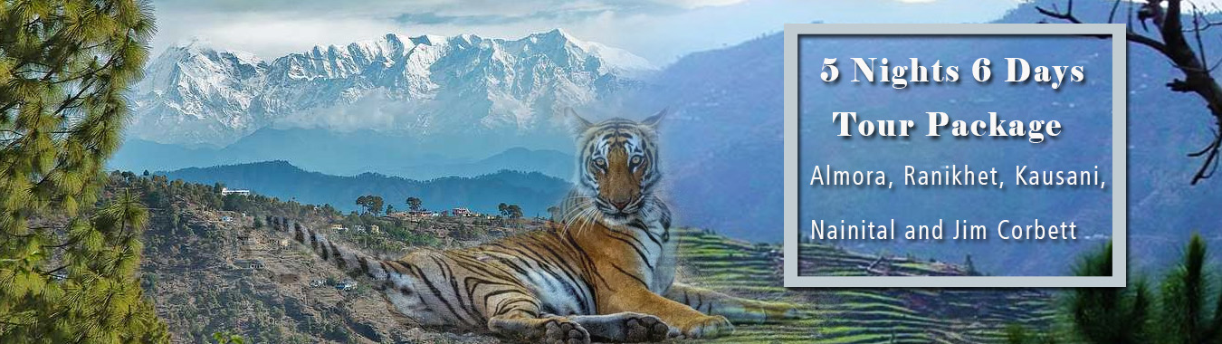Nainital Jim Corbett and Ranikhet Tour Almora Kausani Tour Package